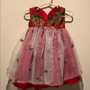 Handmade Christmas dress